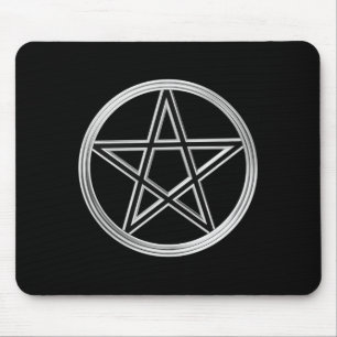 Mousepad Pentagrama de prata