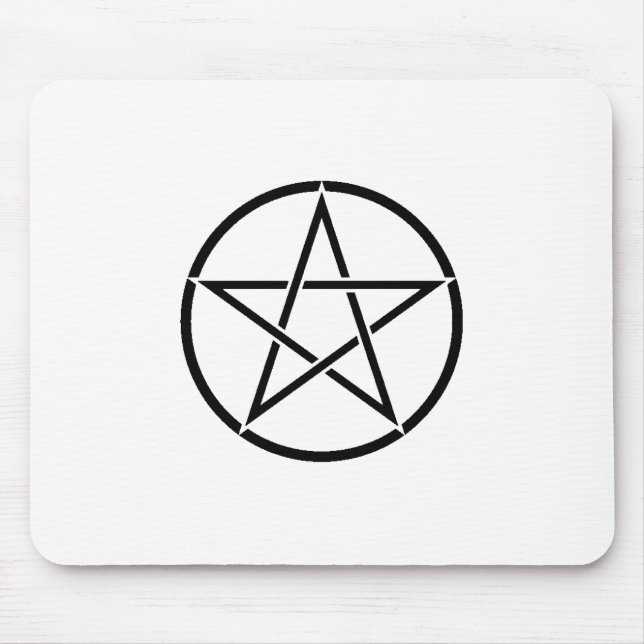Mousepad Pentagrama do Wiccan (Frente)
