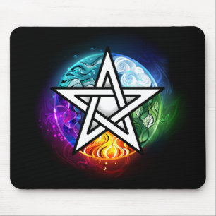 Mousepad Pentagrama do Wiccan