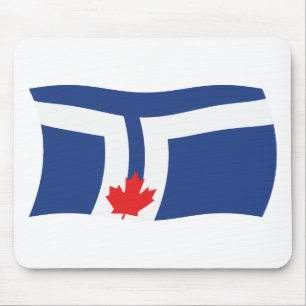 Mousepad Penteado Bandeira de Toronto