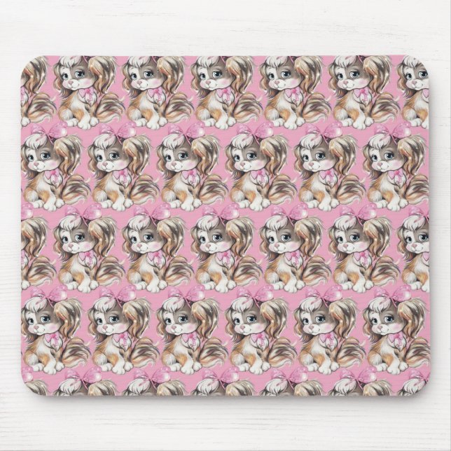Mousepad Penteado de Cachorrinho (Frente)