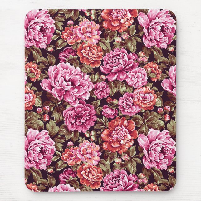 Mousepad Peônias em Flor (Frente)