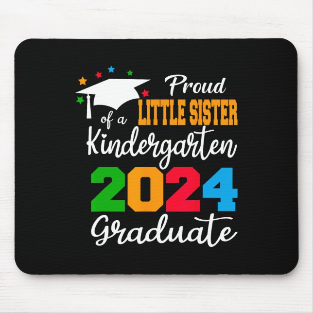Mousepad Pequena Irmã Do Jardim De Infância 2024 Formando C (Frente)