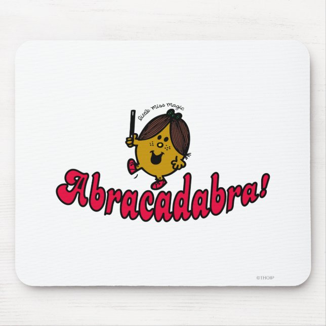 Mousepad Pequena Miss Magic | Abracadabra (Frente)