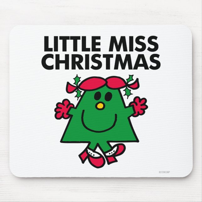 Mousepad Pequena Miss Natal Sorria (Frente)