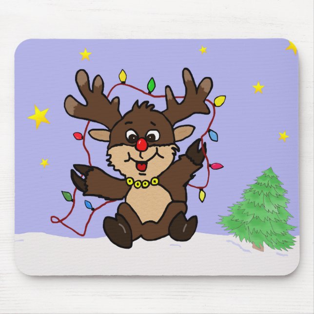 Mousepad Pequena Reindeer (Frente)