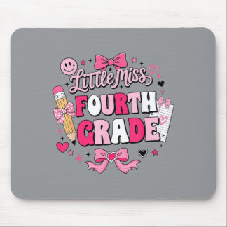 Mousepad Pequena Senhorita da Quarta Série Primeiro Dia de