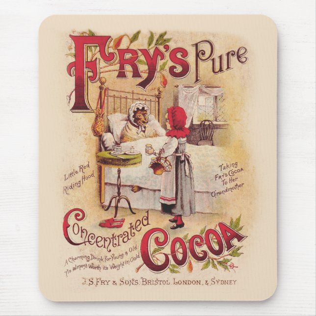 Mousepad Pequeno Cacau Vermelho (Frente)