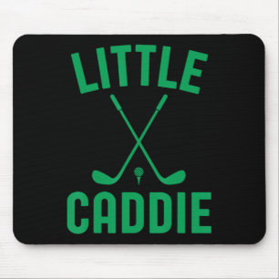 Mousepad Pequeno Caddie Taco de Golfe Golfista Crianças Men