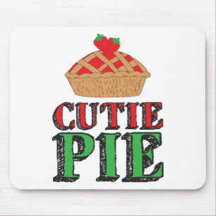 Mousepad Pequeno Cutie Pie Doce Coisas De Morango