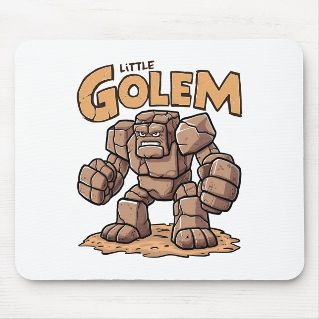 Mousepad Pequeno Golem Ck Para a Escola Kid Golem  (Frente)