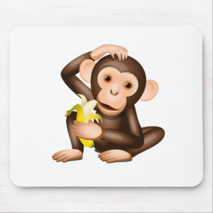 Mousepad Pequeno macaco
