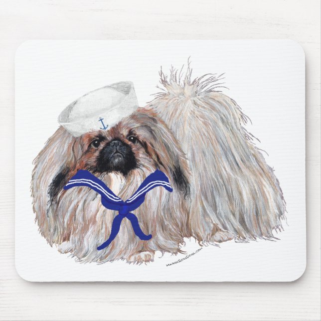 Mousepad Pequeno Marinheiro Pequinês (Frente)
