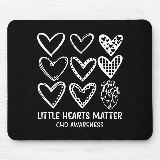 Mousepad Pequenos Corações Guerreiro do Coração Conscientiz (Frente)