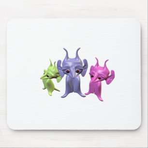 Mousepad Pequenos marcianos