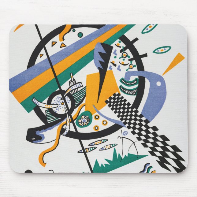 Mousepad Pequenos mundos IV, Abstrato, Wassily Kandinsky (Frente)