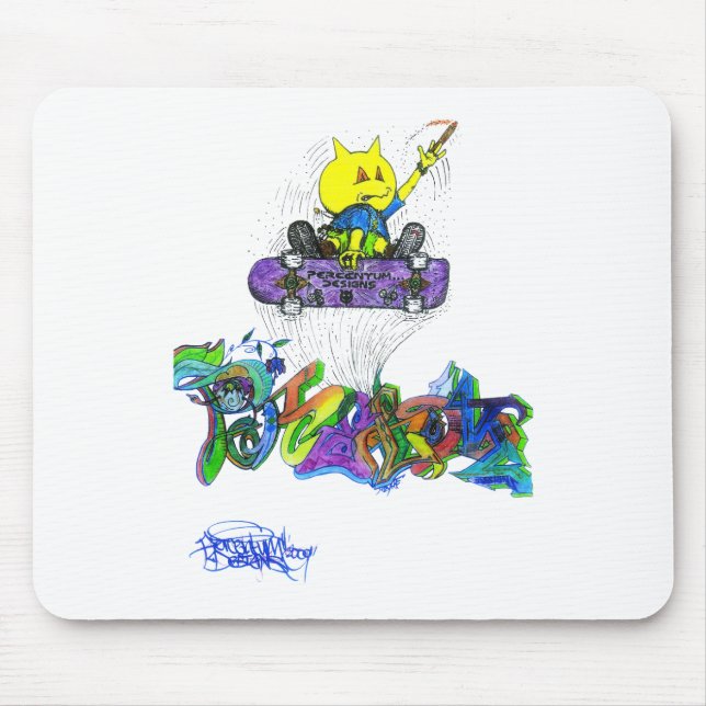 Mousepad Percentum Ollie (Frente)