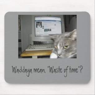 Mousepad "Perda de tempo"?
