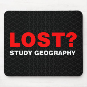Mousepad Perdido? Estudar Geografia
