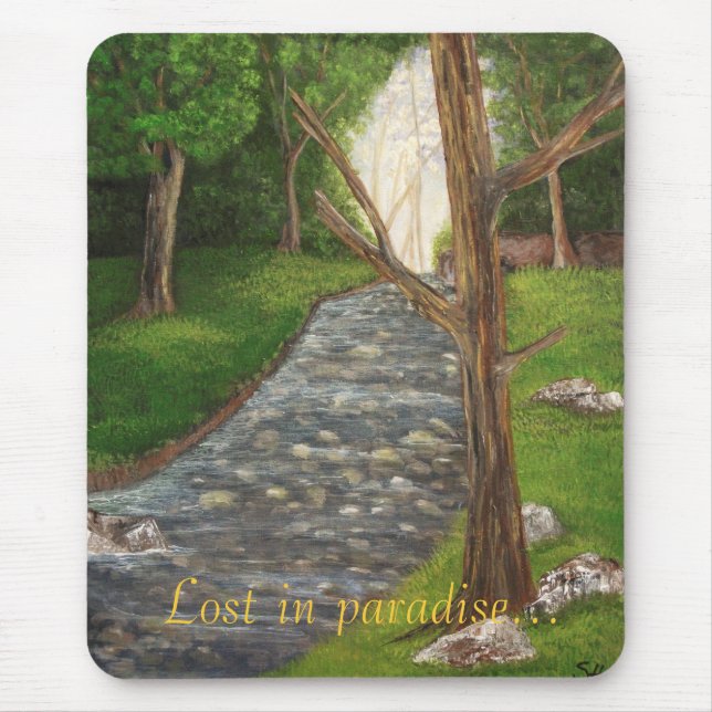 Mousepad Perdido no paraíso… (Frente)