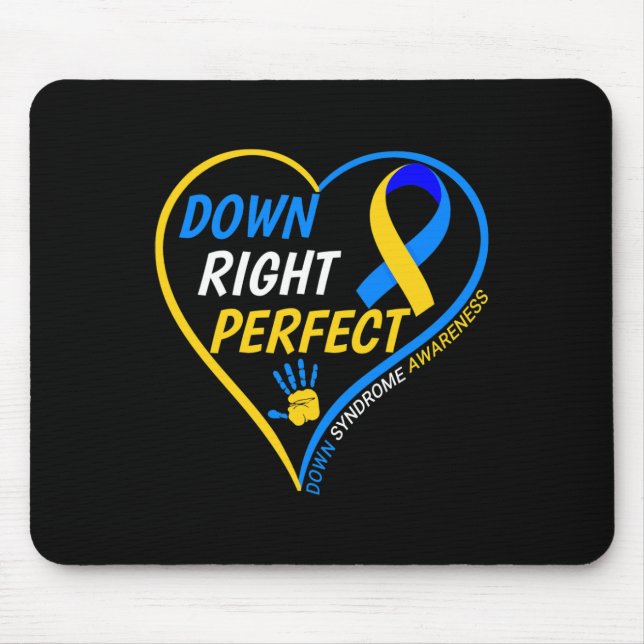 Mousepad Perfeito à Direita - Consciência da Síndrome de Ba (Frente)