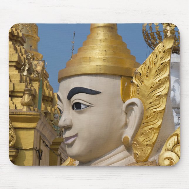 Mousepad Perfil da Estátua de Buda (Frente)