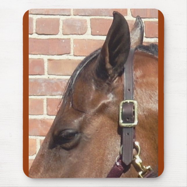 Mousepad perfil do cavalo (Frente)