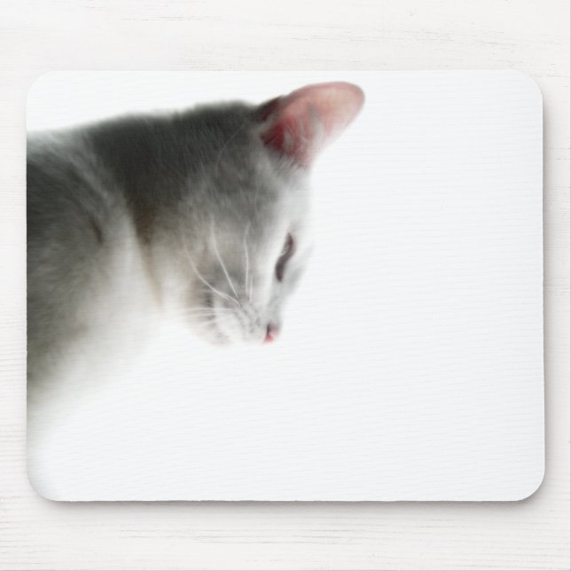 Mousepad Perfil do gatinho (Frente)