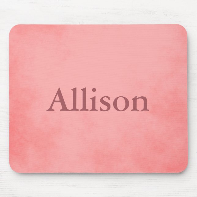 Mousepad Pergaminho Bonito Rosa (Frente)