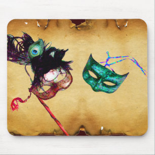 Mousepad Pergaminho do MASCARADA do CARNAVAL