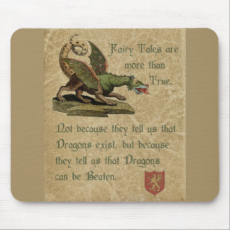 Mousepad Pergaminho inspirado da antiguidade das citações