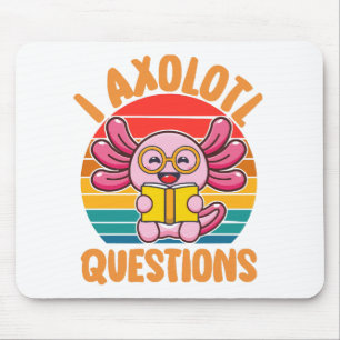Mousepad Perguntas do Axolote