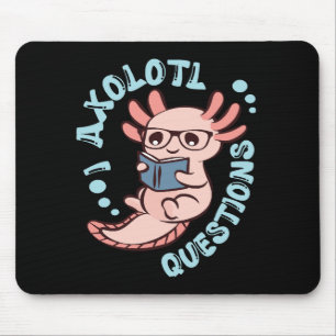 Mousepad Perguntas do meu Axolote