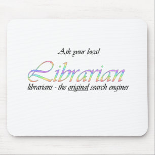 Mousepad Pergunte a seu bibliotecário local