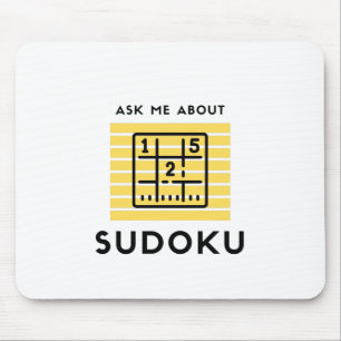 Mousepad Pergunte-me sobre sudoku
