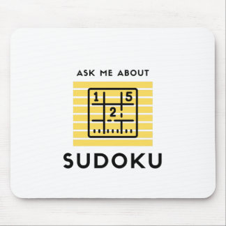 Mousepad Pergunte-me sobre sudoku