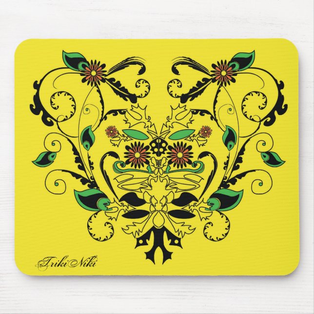 Mousepad Perigo bonito (Frente)