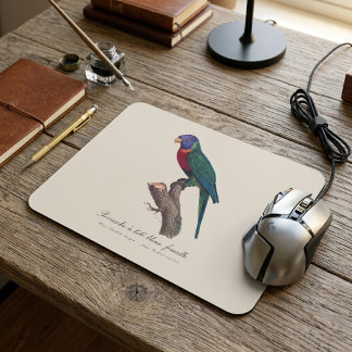 Mousepad Periquito-arco-íris fêmea, Trichoglossus moluccanu