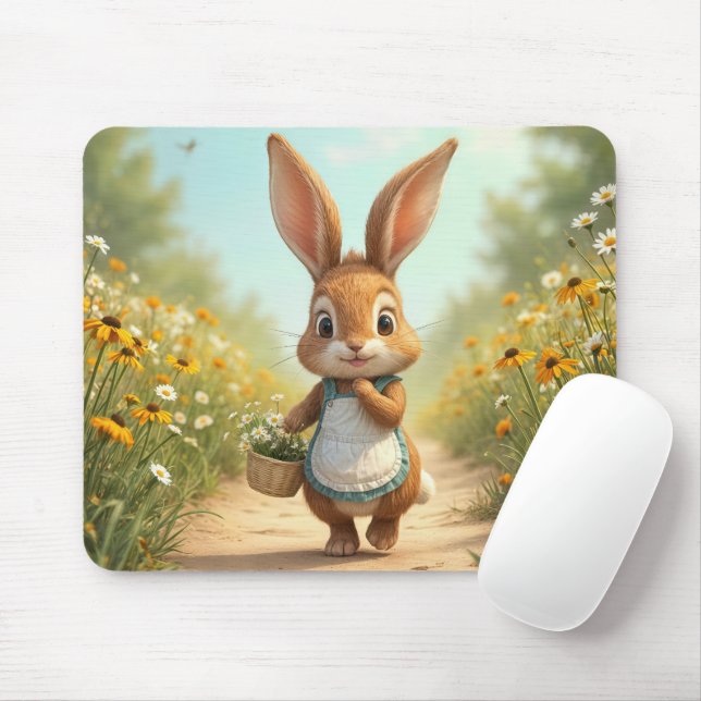 Mousepad Pernalonga por um Caminho do País (Com mouse)