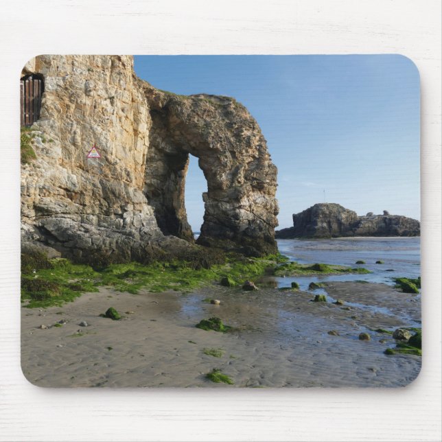 Mousepad Perranporth Sea Cornwall Costa Inglaterra (Frente)