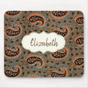 Mousepad Persa Oriental, Paisley Turco - Personalizado