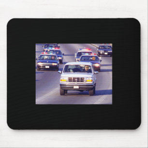 Mousepad Perseguição de Carro Policial de Oma Meme de Trump