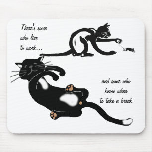Mousepad Perseguindo esse rato o dia inteiro?