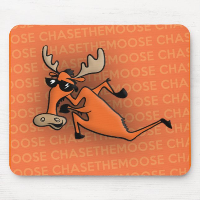 Mousepad Persiga os alces, almofada dos alces (Frente)