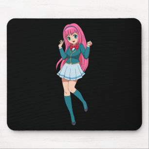 Mousepad Personagem de desenho animado Japonês de Anime Gir