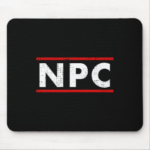 Mousepad Personagem Não Jogador 1 - Meme de NPC