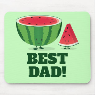 Mousepad Personagens de desenho animados de Melão de Fruta
