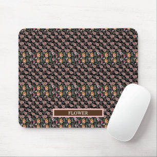 Mousepad Personalização da Aquarela do Flor Elegante