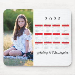 Mousepad Personalização da Colagem de Fotos da Família Mode