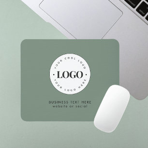 Mousepad Personalização de empresas de texto e logotipos em
